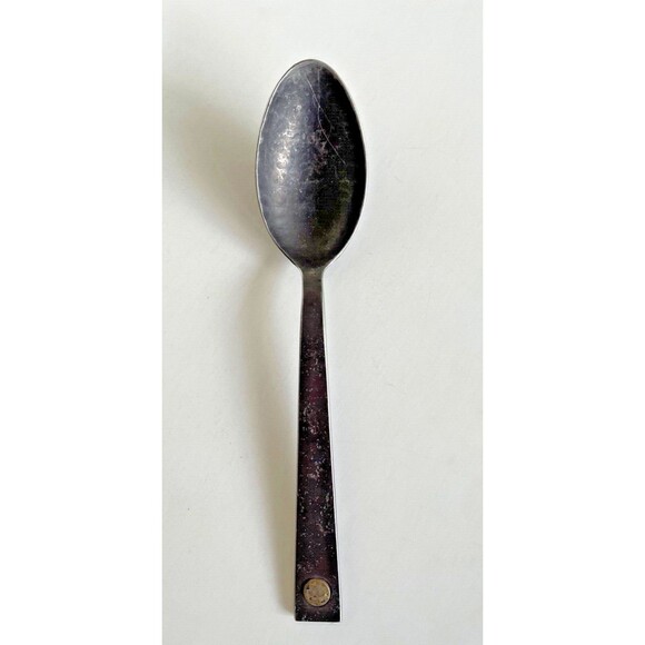 Restoration Hardware Hammered Steel Rivet SPOON, Jefferson Mack Rare - Picture 6 of 9